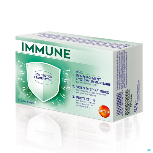 Rotier Immune 60 Comprimés | Défenses naturelles - Immunité