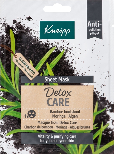 Kneipp Masque Tissu Detox Care 24g | Masque