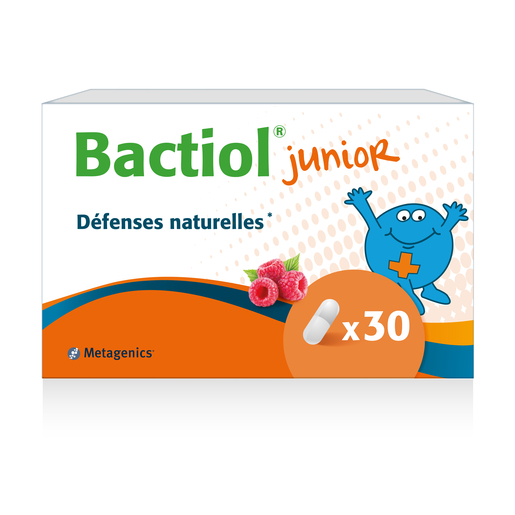 Bactiol Junior 30 Capsules | Probiotiques - Prébiotiques