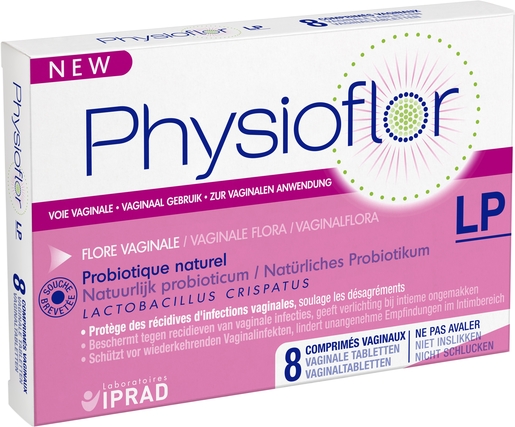 Physioflor Lp Comp Vaginales 8 | Bien-être féminin