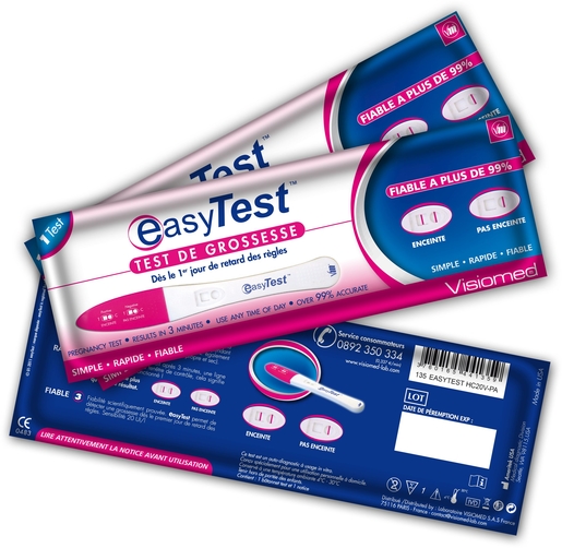 EasyTest Test Grossese 20UI/I | Tests de grossesse 