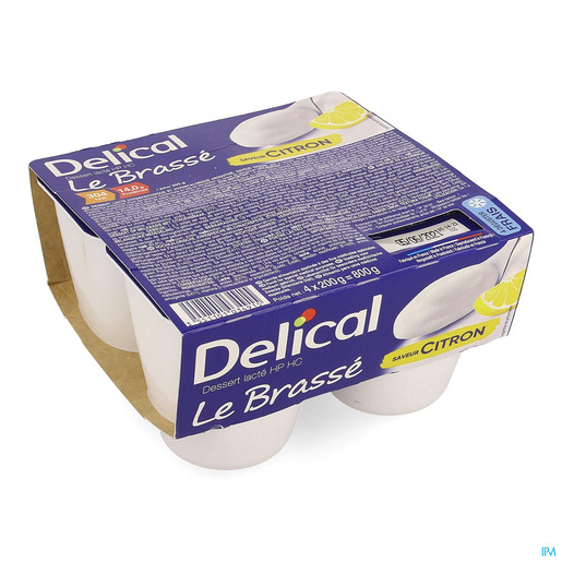 Delical Le Brasse Citron 4x200g | Nutrition