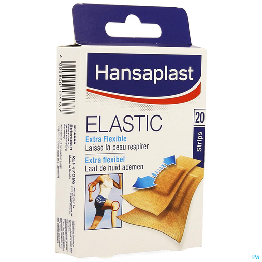 Hansaplast Elastic Strips 20 | Pansements - Sparadraps - Bandes