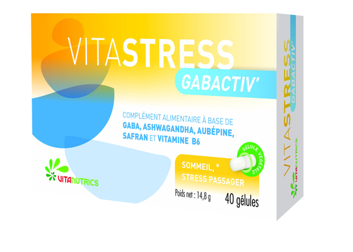 Vitastress Gabactiv 40 Capsules | Sommeil