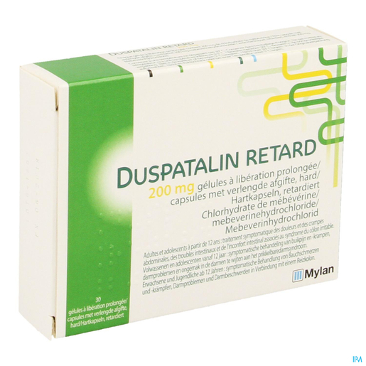 Duspatalin Retard 200mg 30 Gélules | Crampes