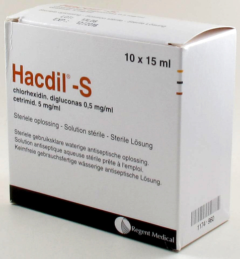 Hacdil-S 10x15ml Unidose | Désinfectants - Anti infectieux