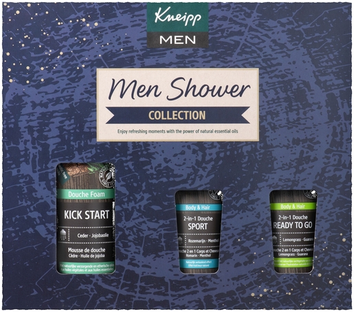 Kneipp Coffret Men Shower 3 Produits | Spécifique Homme