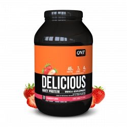 QNT Delicious Whey Protein Strawberry 908g | Minceur et perte de poids