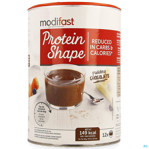 Modifast Protein Shape Pudding Chocolat 540g | Vos produits minceur au meilleur prix