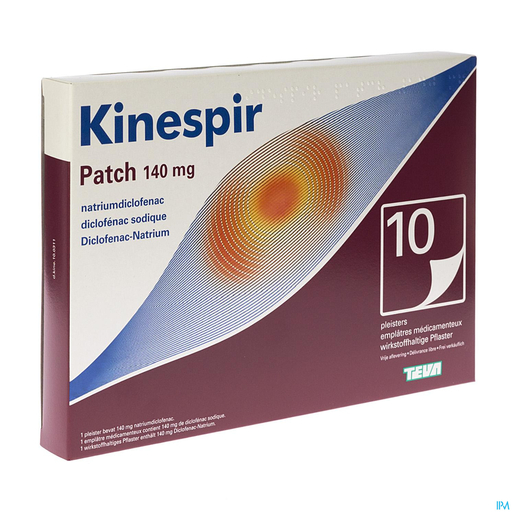 Kinespir Patch 140 Mg Emplatres 10 | Muscles - Articulations - Courbatures