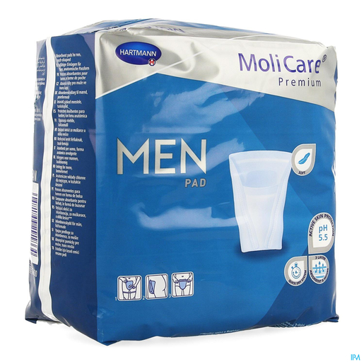 Molicare Premium Men Pad 2 Drops 14 Pieces | Changes - Slips - Culottes