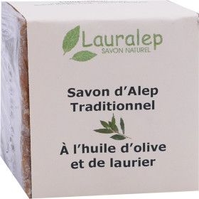 Lauralep Savon d&#039;Alep Traditionnel 200g | Bain - Douche