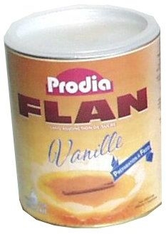 Prodia Flan Vanille + Edulcorant Poudre 450g | Pour diabétiques