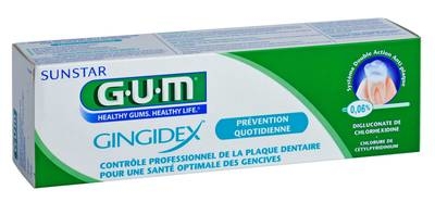 GUM Dentifrice Gingidex Prévention Quotidienne 75ml | Dentifrice - Hygiène dentaire