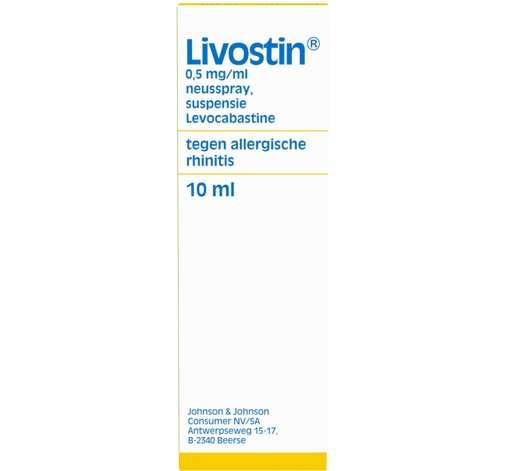 Livostin 0,5 mg/ml Spray 10ml | Nez