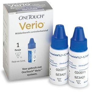 OneTouch Verio Solution de Contrôle 2 x 3,8ml | Diabète - Glycémie