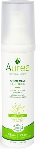 Aurea Creme Medi Fl Pompe 50ml Vera Sana | Problèmes de peau