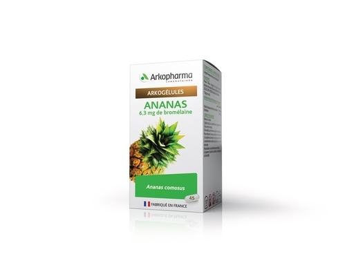 ArkoGélules Ananas 45 Gélules Végétales | Anti-cellulite