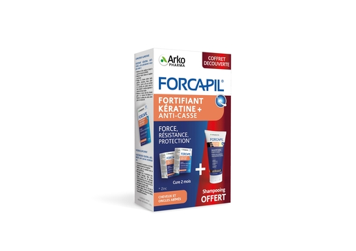 Forcapil Pack Decouverte | Vitamines - Chute de cheveux - Ongles cassants