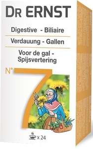 Dr Ernst Tisane N7 Digestive Biliaire 24 Sachets