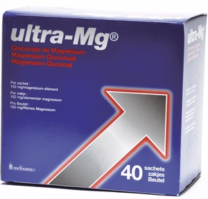 Ultra Magnésium (Mg) 40 Sachets x3g