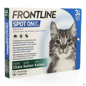 Frontline Spot On Chat Pipet 3x0,50ml