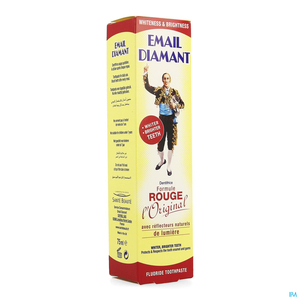 Email Diamant Dentifrice Rouge 75ml