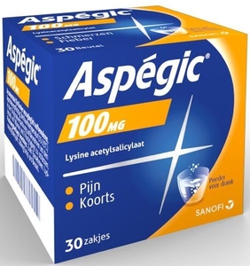 Aspegic 100mg 30 Sachets