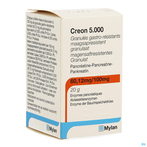 Creon 5000 Granules GastroRésistantes 20g