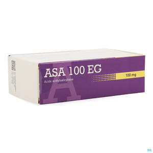 ASA 100 EG 100mg 168 Comprimés Gastro-résistants
