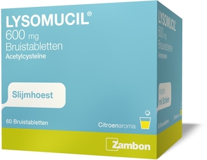 Lysomucil 600mg 60 Comprimés Effervescents