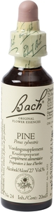 Bach Flower Remedie 24 Pine 20ml