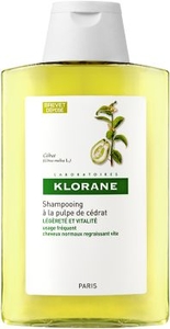 Klorane Shampooing Pulpe Cedrat Légèreté et Vitalité 100ml