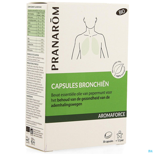 Pranarôm Aromaforce Bronches 30 Capsules