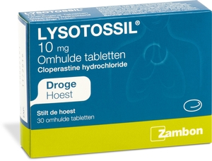 Lysotossil 10mg 30 Comprimés