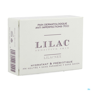 Lilac Pain Dermatologique Hydratant Prébiotique 100g