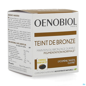 Oenobiol Teint Bronzé 30 Capsules