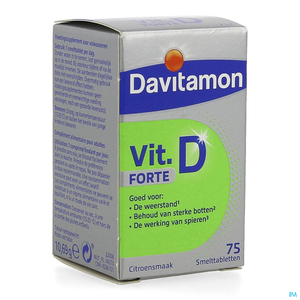 Davitamon Vitamines D Forte 75 Comprimés