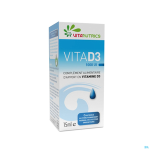 VitaD3 1000ui Vitanutrics Gouttes 15ml