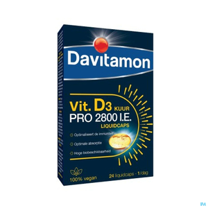 Davitamon Vitamines D3 2800iU 24 Capsules