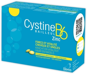 CystineB6 Bailleul 120 Comprimés Anti Chute