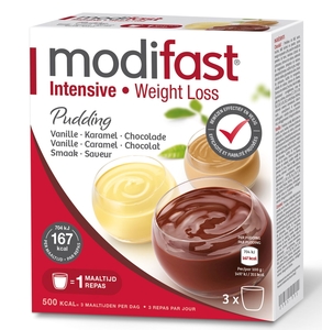 Modifast Intensive Pudding 3 Repas 3 Gouts