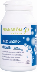 Pranarôm Chlorella 500mg 200 Comprimés