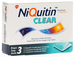 NiQuitin Clear 7mg 14 Patches