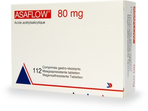 Asaflow 80mg 112 Comprimés Gastro-Résistants
