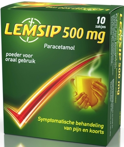 Lemsip Lemon 500 mg 10 Sachets