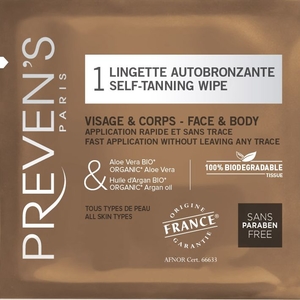 Preven&#039;s Lingette Autobronzantes 5 pièces