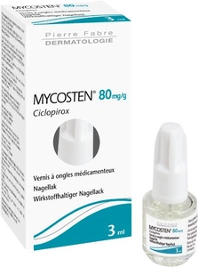 Mycosten 80mg/g Vernis A Ongles Flacon 3ml
