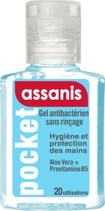Assanis Pocket Gel Mains Classic 20ml
