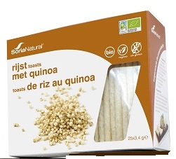 Soria Toasts De Riz Légère Quinoa 25x3,4g
